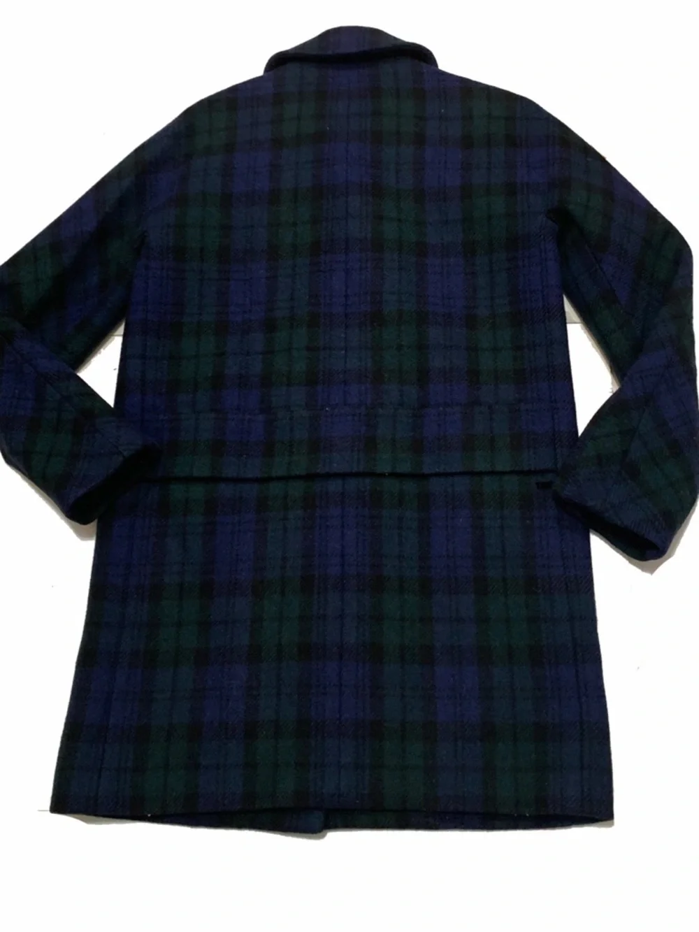 J. Crew Plaid Wool Coat - Picture 6 of 7